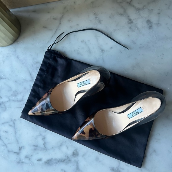 Prada 36.5 camouflage high heels - Picture 5 of 7